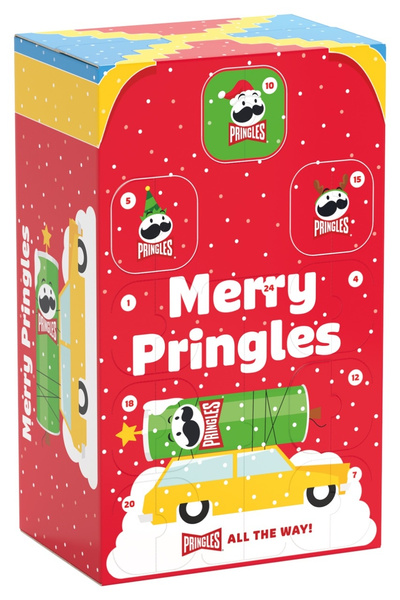 Kalendarz adwentowy Merry Pringles 