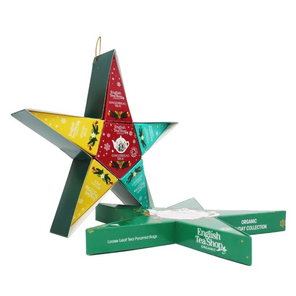 Herbata świąteczna English Tea Shop Green Star 6x2g - NIEDOSTĘPNY