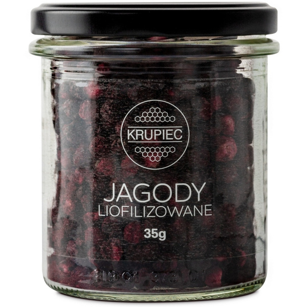 Jagody liofilizowane Krupiec 35g