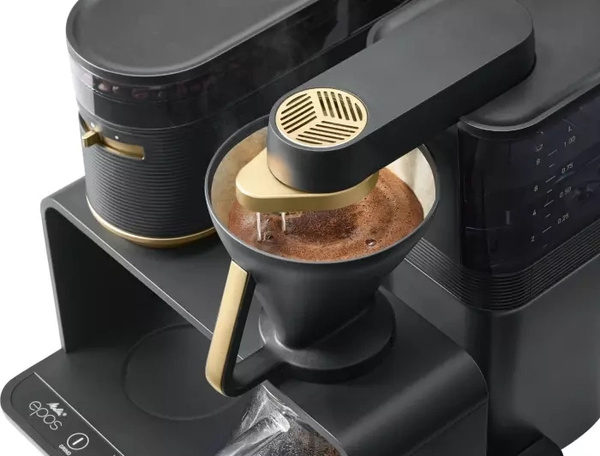 Ekspres przelewowy Melitta EPOS - Czarno-złoty + 250G KAWY GRATIS