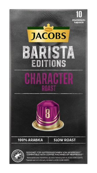 Kapsułki do Nespresso Jacobs Barista Editions 8 Character Roast 10 szt. – NIEDOSTĘPNY