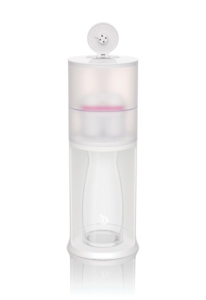 Dzbanek filtrujący wodę BWT AQUAlizer Station + 2 wkłady (Zn+Mg i Mg) + 2 szklane karafki