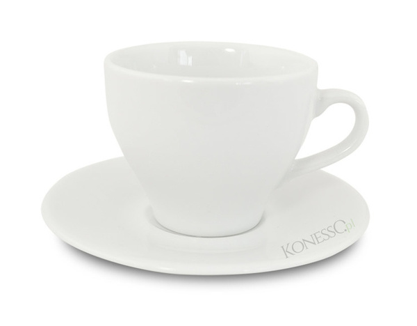 Filiżanka ze spodkiem do kawy lub herbaty - Paula 200ml