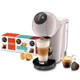 Ekspres na kapsułki Dolce Gusto KRUPS Genio S Taupe KP243AF0 - Beżowy + 3 OPAKOWANIA KAPSUŁEK GRATIS