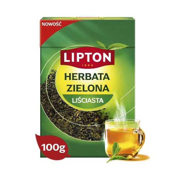 Herbata zielona liściasta Lipton Original 100g