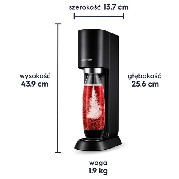 OUTLET - Saturator do wody gazowanej SodaStream MIX