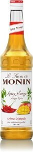 OUTLET - Syrop SPICY MANGO MONIN 0,7 L - pikantne mango