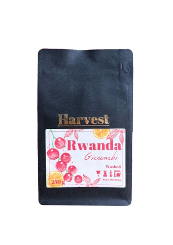 Kawa ziarnista Harvest Rwanda Gicumbi 250g – NIEDOSTĘPNY - opinie w konesso.pl