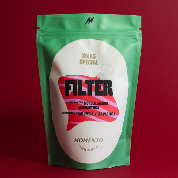 Kawa ziarnista Momento XMAS FILTER 250g