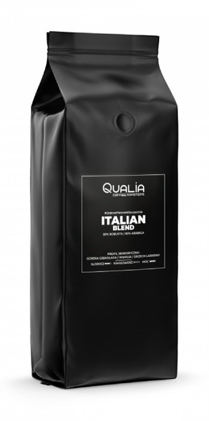 Kawa ziarnista Qualia Italian Blend 1kg
