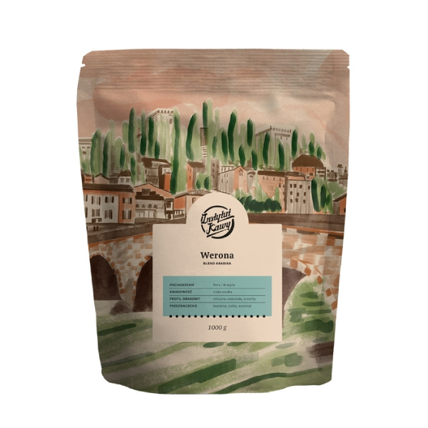 Kawa ziarnista Instytut Kawy Werona 1kg