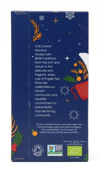 Kalendarz adwentowy English Tea Shop Blue 25x1,5g