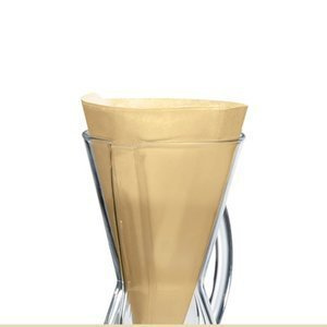 Filtry papierowe brązowe CHEMEX FP-2N 3 filiżanki- 100 sztuk