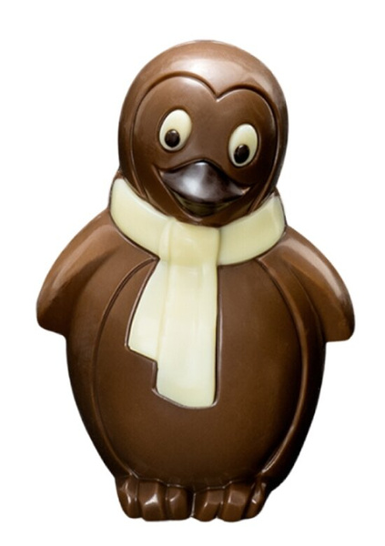 Pingwin z mlecznej i białej czekolady M.Pelczar Chocolatier 60g – NIEDOSTĘPNY