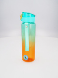 OUTLET - Butelka na wodę Casno Aura 560 ml - Zielono-pomarańczowa