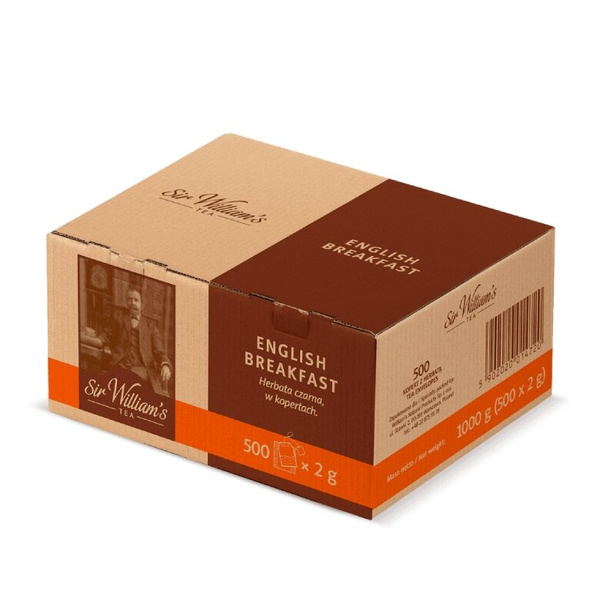 Czarna herbata Sir Williams Tea English Breakfast 500x2g