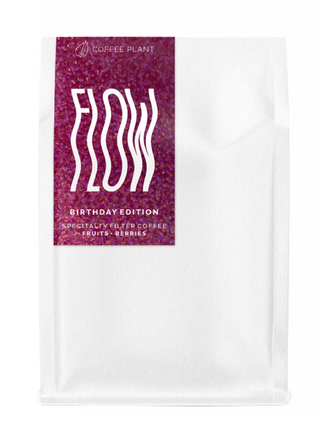 Kawa ziarnista COFFEE PLANT FLOW Birthday Edition Fruits - Berry 800g - NIEDOSTĘPNY