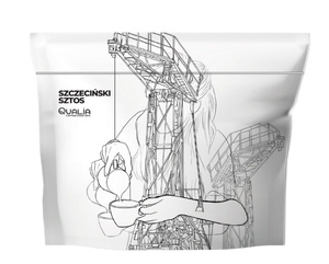 Kawa ziarnista Qualia Szczeciński Sztos 7.0 - Szczecińskie Klimaty 250 g - NIEDOSTĘPNY