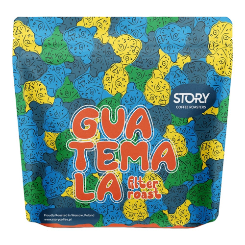 Kawa ziarnista Story Palona Guatemala Agua Tibia 250g