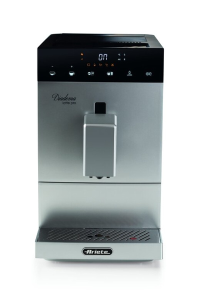 Ekspres do kawy Ariete 1453/01 Diadema Cappucino - Srebrny + 2KG KAWY GRATIS