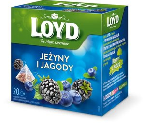 Herbata owocowa Loyd Jeżyny i jagody 20x2g