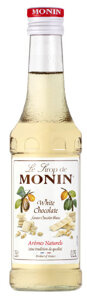OUTLET - Syrop MONIN WHITE CHOCOLATE 0,25 l - biała czekolada