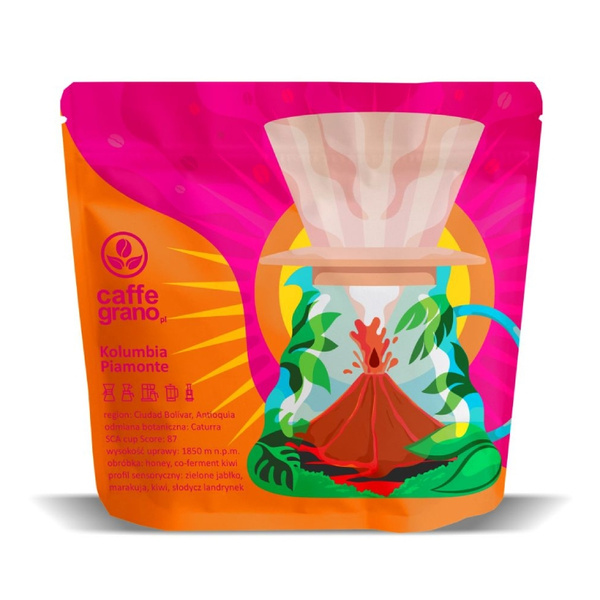 Kawa ziarnista Caffe Grano Kolumbia Piamonte 250g – NIEDOSTĘPNY