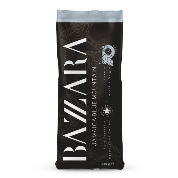 Kawa ziarnista Bazzara Rarity Luxury Origin Jamaica Blue Mountain 250g