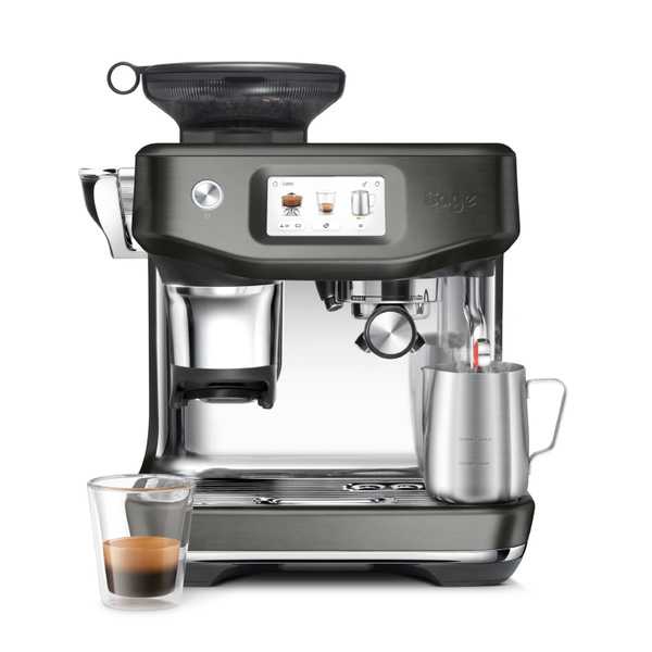 Ekspres do kawy Sage the Barista Touch™ Impress SES882BST - Czarny + GRATIS 2KG KAWY