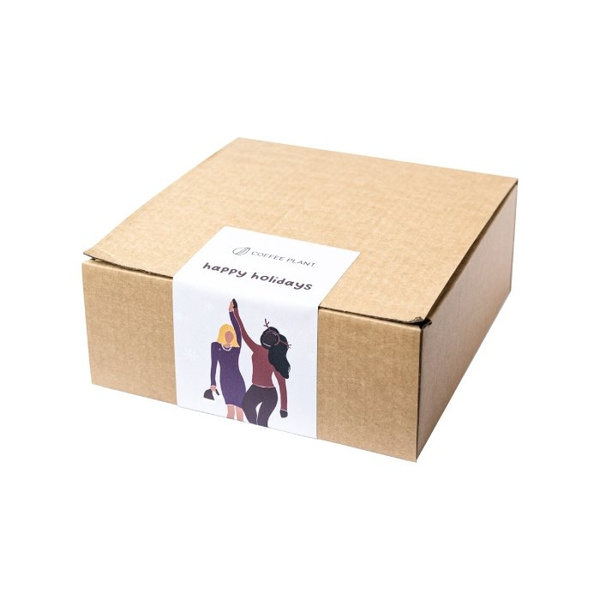 Zestaw prezentowy COFFEE PLANT ze złoconym kubkiem - NIEDOSTĘPNY