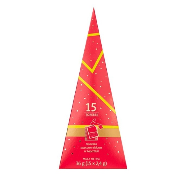 Owocowa herbata Sir Williams Tea Raspberry - Piramida 15x2,4g
