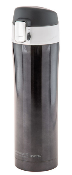 Asobu Diva Cup Smoke/White - szary kubek termiczny 450 ml - NIEDOSTĘPNY