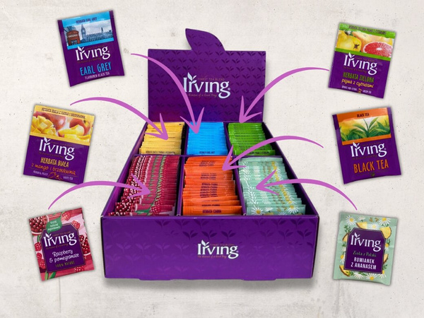 Zestaw Herbat Irving Premium Tea HoReCa Box 150 szt.