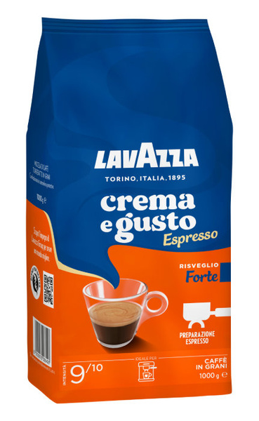 Kawa ziarnista Lavazza Crema e Gusto Forte 1kg 