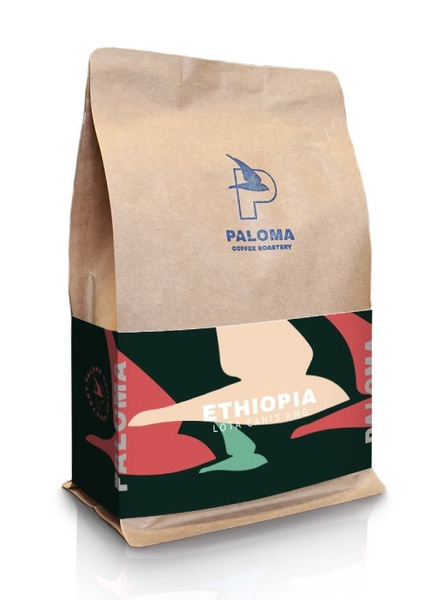 Kawa ziarnista Paloma Etiopia A Lota Canis AMG 250g - NIEDOSTĘPNY