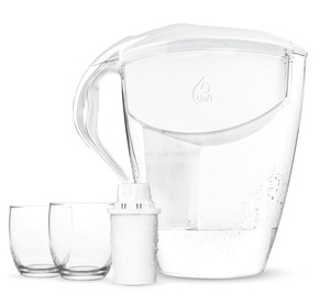 Dzbanek DAFI Astra Classic 3 l LED - Biały + 1 filtr + 2 szklanki - NIEDOSTĘPNY