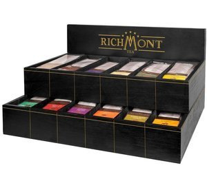 Drewniany prezenter na herbaty Richmont