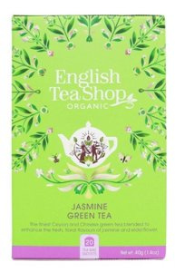 Zielona herbata English Tea Shop Jasmine Green Tea 20x2g - opinie w konesso.pl