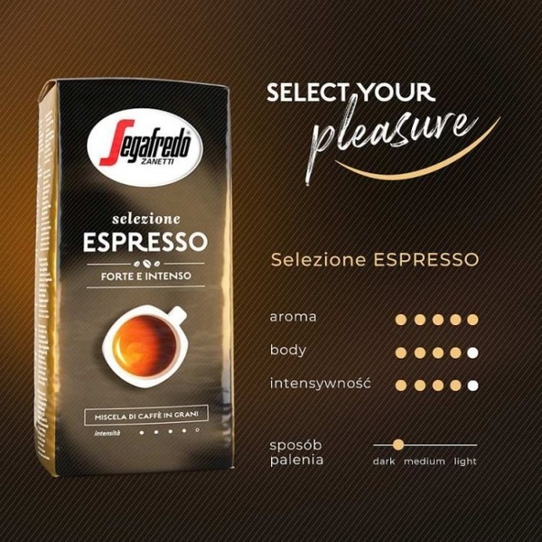 Kawa ziarnista Segafredo Selezione Espresso 1kg