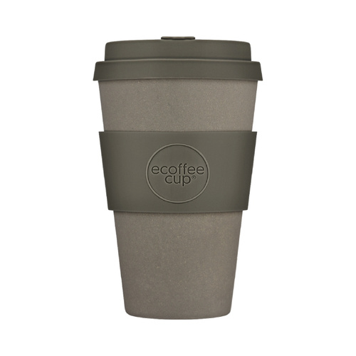 Kubek na wynos Ecoffee Cup Solid Colours Molto Grigio 400ml - Szary  - opinie w konesso.pl