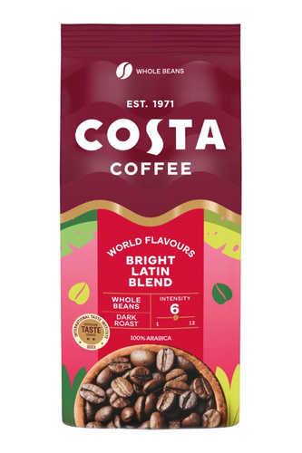 Kawa ziarnista Costa Coffee Bright Latin Blend 200g - NIEDOSTĘPNY - opinie w konesso.pl