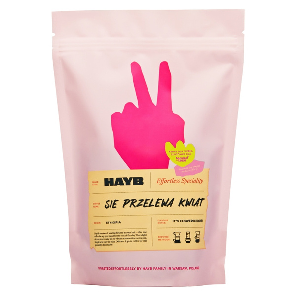 Kawa ziarnista HAYB Sie Przelewa Kwiat 1kg