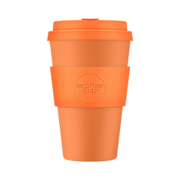 Kubek na wynos Ecoffee Cup Solid Colours Alhambra 400ml - Pomarańczowy