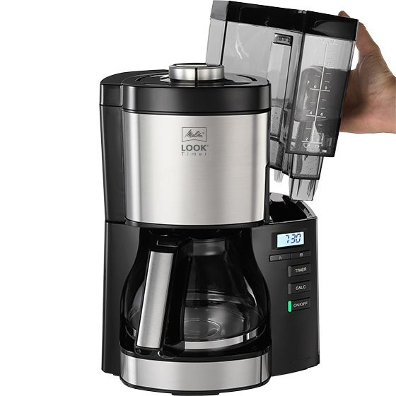 Ekspres przelewowy Melitta Look® V Timer 1025-08 + 250G KAWY GRATIS