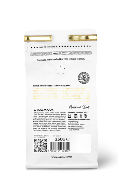 Kawa ziarnista LaCava Honduras Las Vegas 250g