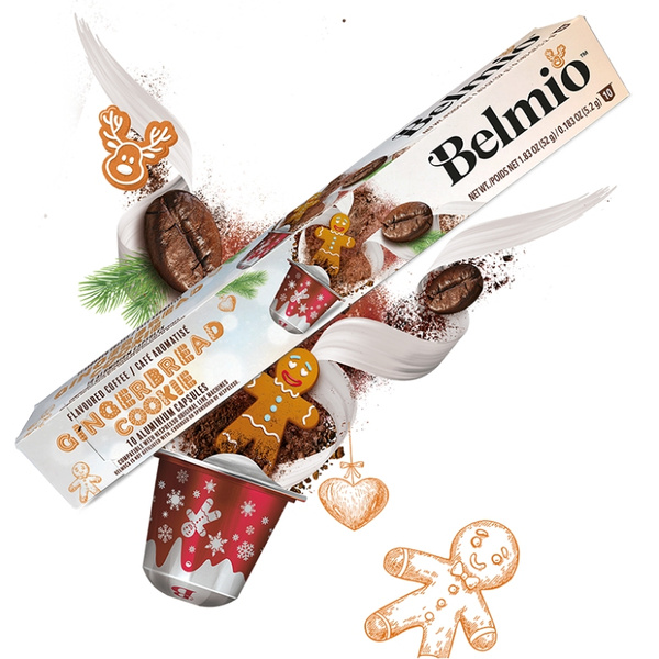 Kapsułki do Nespresso Belmio Gingerbread Cookie 10 kapsułek – NIEDOSTĘPNY