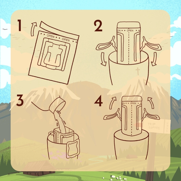 Drip Bag Trip Coffee Tatry 11g