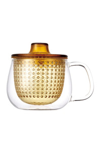 Kubek do herbaty Kinto Unitea Żółty - 350 ml