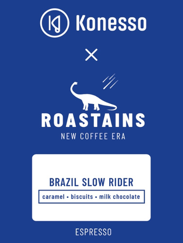 Kawa ziarnista Roastains x Konesso Brazil Slow Rider 250g