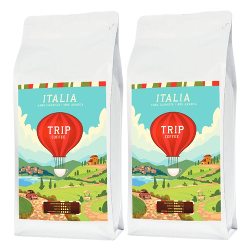 ZESTAW - Kawa ziarnista Trip Coffee Italia 2x1kg